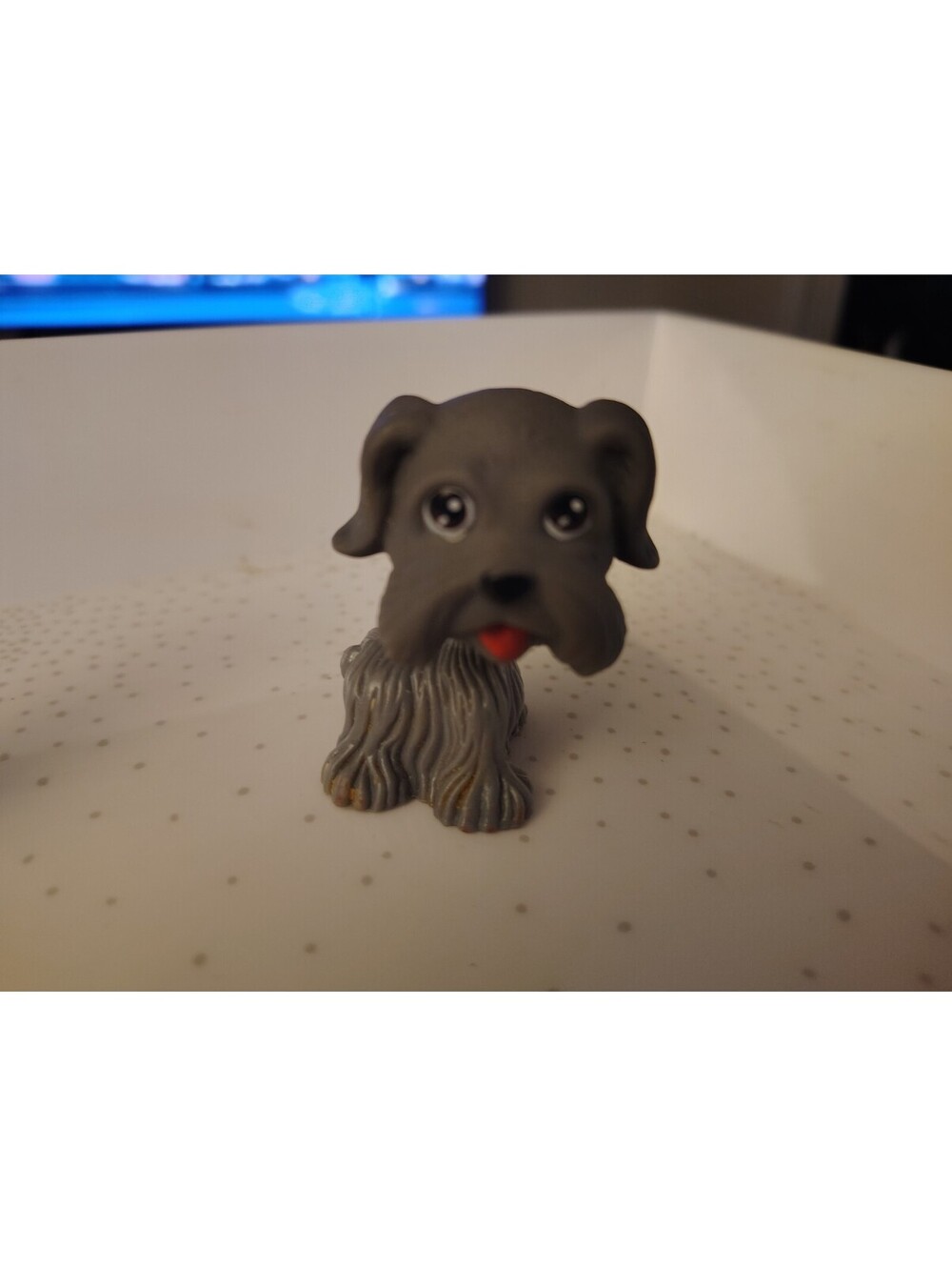 Chic Boutique Dogs My Pet Pals Grey Schnauzer Dog Dolls Minature
